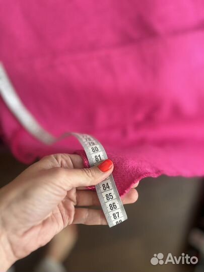 Шарф палантин розовый