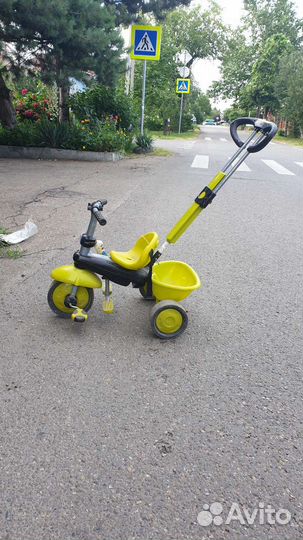 Детский трехколесный велосипед бу