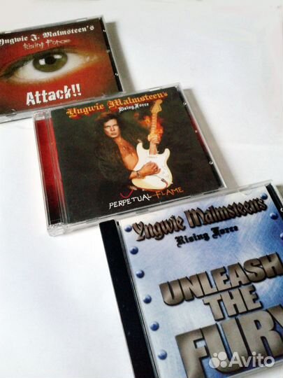 Yngwie Malmsteen's Rising Force (3 CD) цена за все