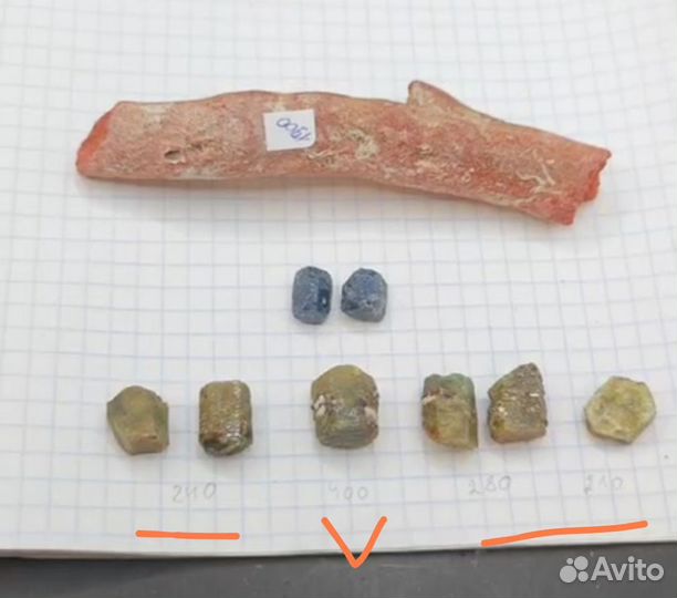 Сапфир жёлтый синий корунд коралл