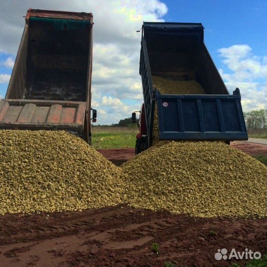Гравий с доставкой