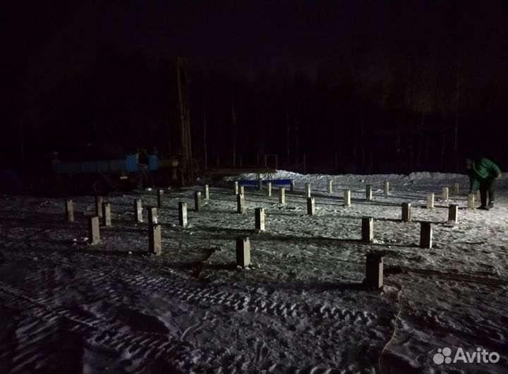 Сваи жб / Жби сваи