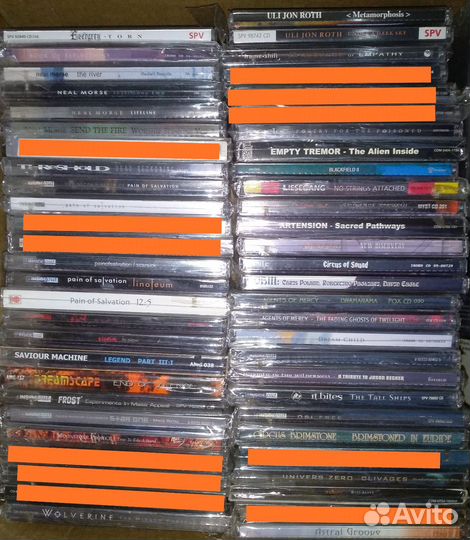 Музыкальные cd диски рок, прогрессив