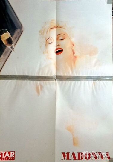 Mylene Farmer, Madonna постер Милен Фармер Мадонна