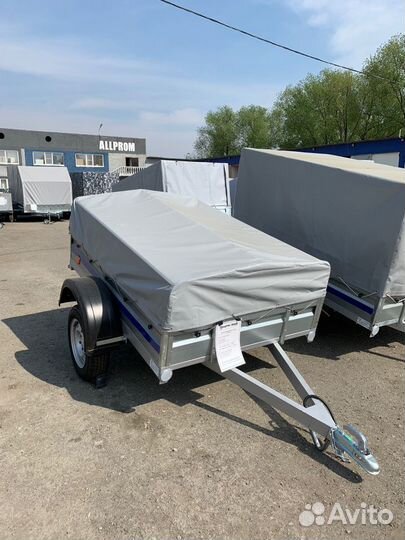 Прицеп «Цинк-Мастер» с кузовом 1.8х1.3 рессорный