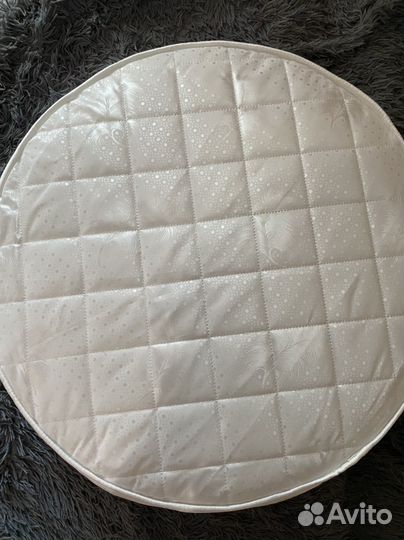 Матрас круглый,бортики,наматрасники