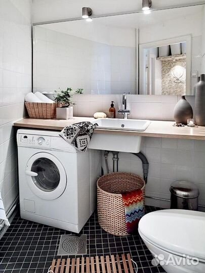 Установка стиральных машин и бытовой техники