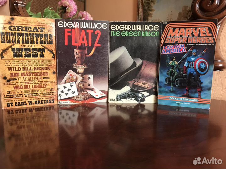 4 книги на английском языке