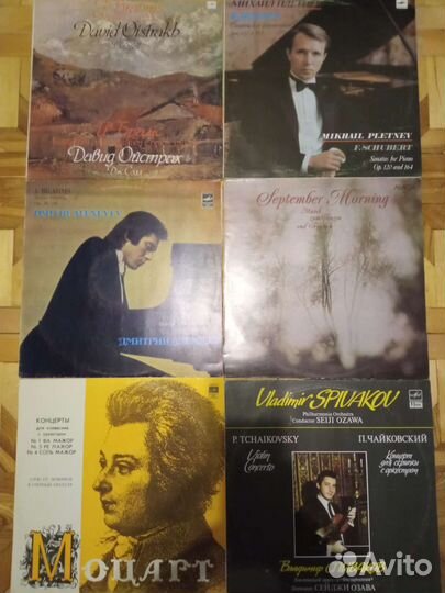 Классическая музыка пластинки