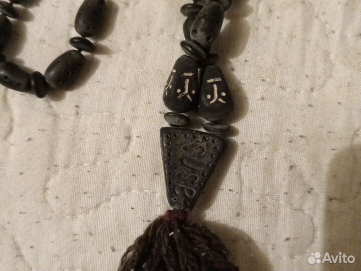 Бусы ручной работы старые