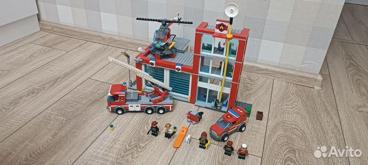 Lego City 60004 Пожарная часть