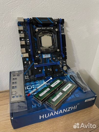 Комплект для пк X99 intel 2670v3 12 ядер 16Гб DDR4