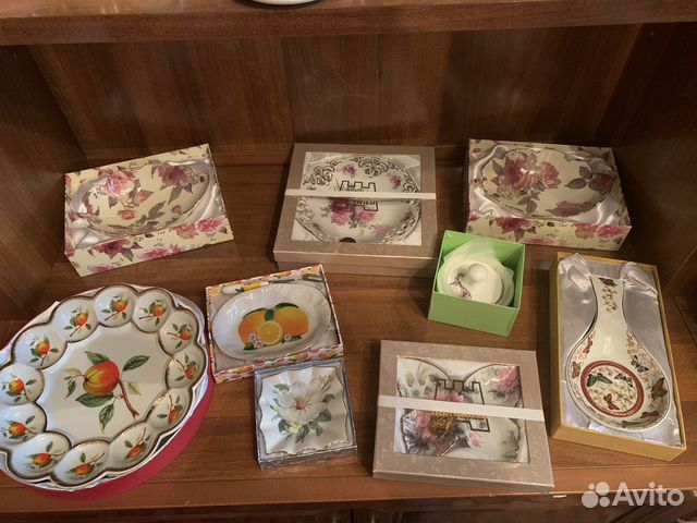 Новая посуда фарфор стекло