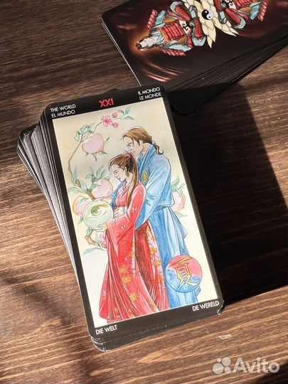 Карты Манга Таро, оригинальное издание Скарабео