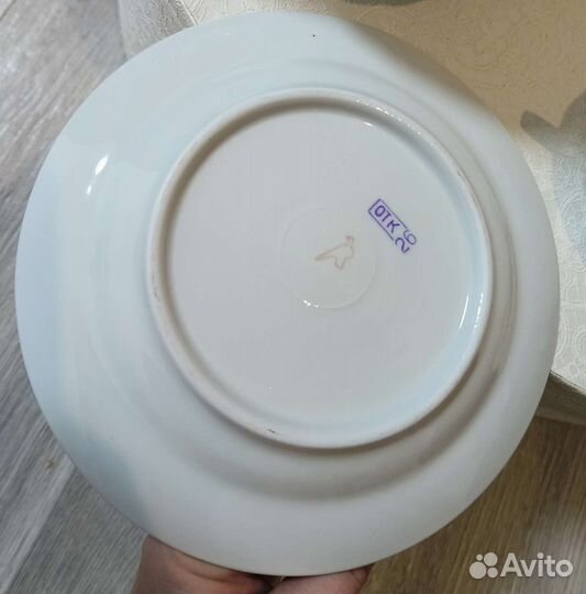 Дулевский фарфор новый чайный сервиз 21 предмет