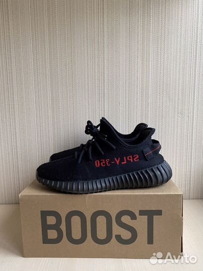 Adidas Yeezy Boost 350 v2 Bred 8,5us оригинал