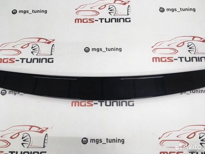 Спойлер черный Mercedes E-Class w213 (Тайвань)