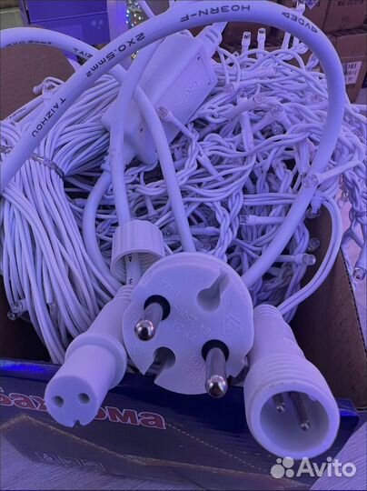 Гирлянда уличная бахрома