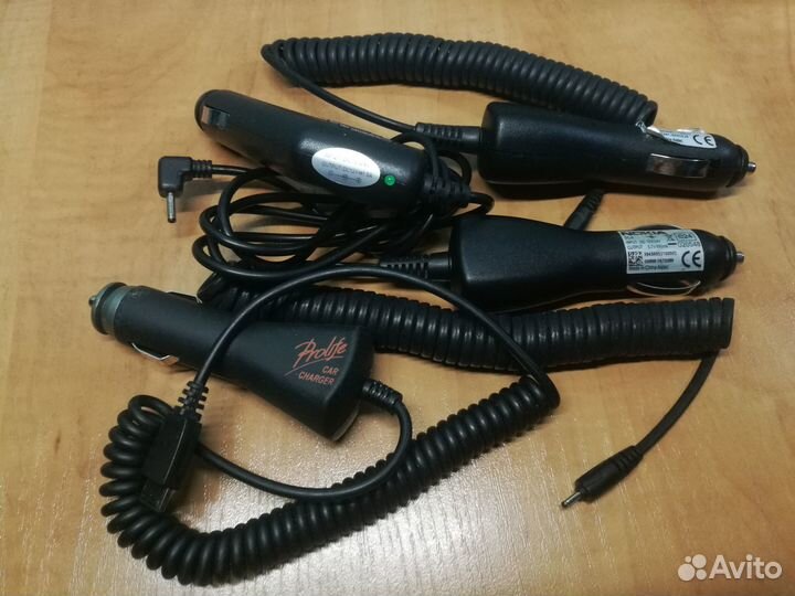 Зарядные устройства автомобильные