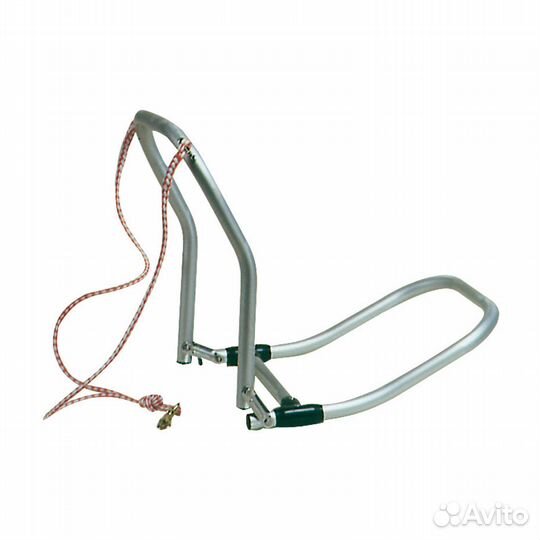 Складной трап 2 ступени 900x250мм из анодированного алюминия для надувных резиновых лодок, Osculati