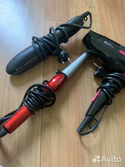 Шипцы для волос,фен,выпрямитель