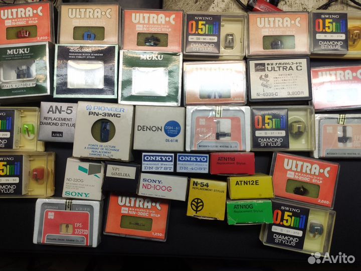 Иглы вставки для виниловых проигрывателей