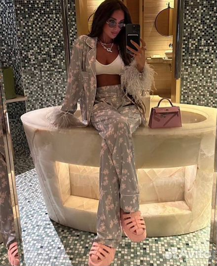 Пижамный костюм женский