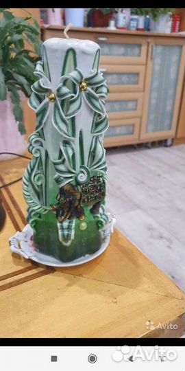 Свеча ручной работы