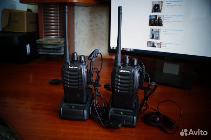 2 Рации Baofeng 888s