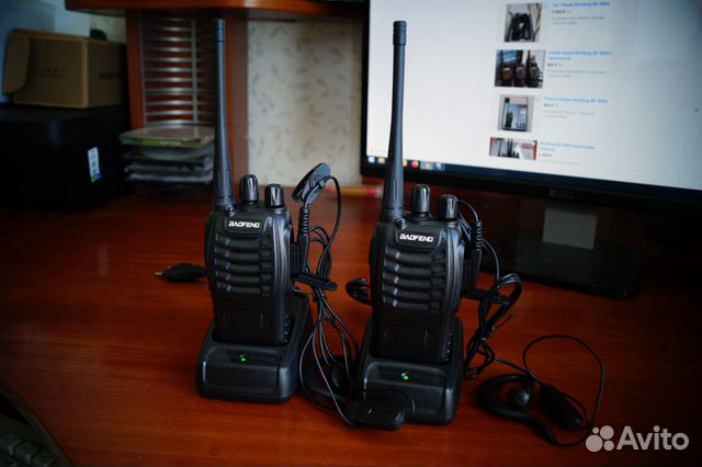 2 Рации Baofeng 888s