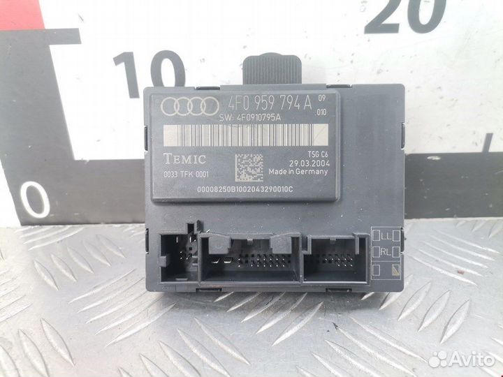 Блок комфорта для Audi A6 C6 4F0959794A