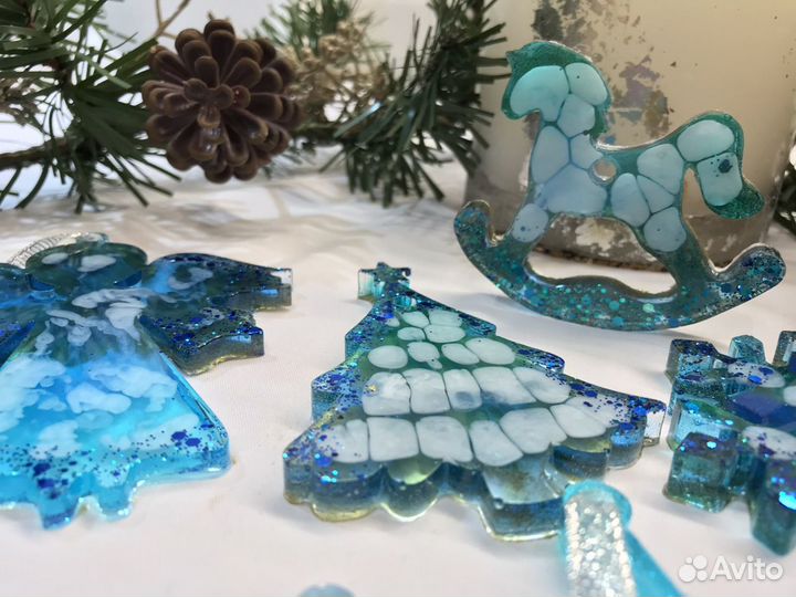 Новогодние игрушки ручной работы