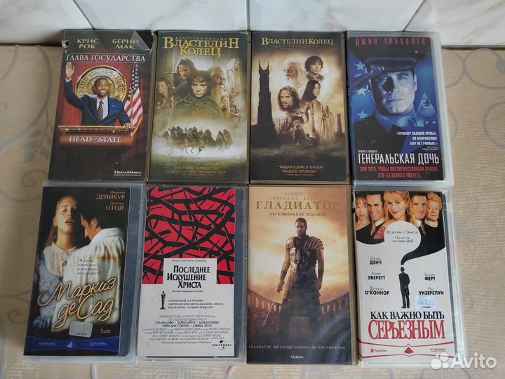 Видеокассеты от Премьер и Pyramid / BOX / VHS