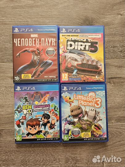 Игры для приставок ps4