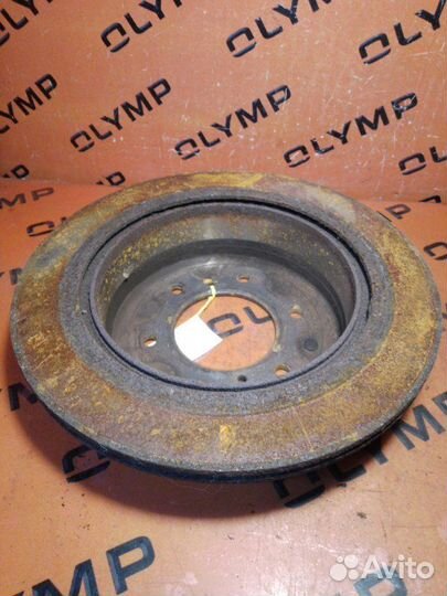 Тормозной диск задний Mitsubishi Pajero V98W 4M41