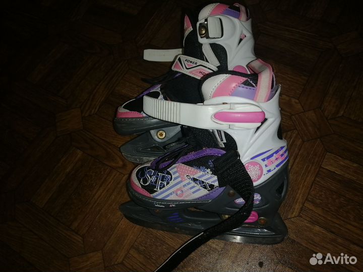 Коньки детские раздвижные 29-32