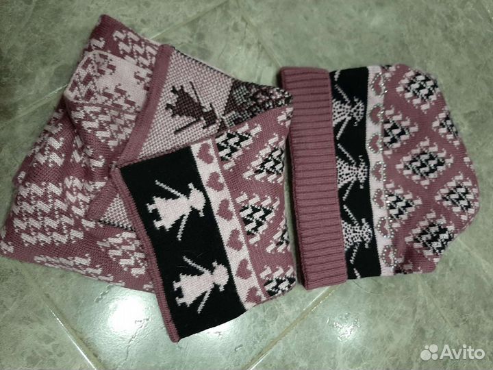 Шапка и шарф