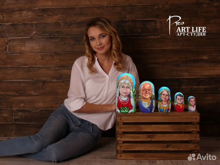 Требуется художник по росписи матрешек