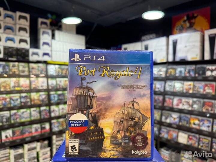 Игры для PS4: Port Royale 4
