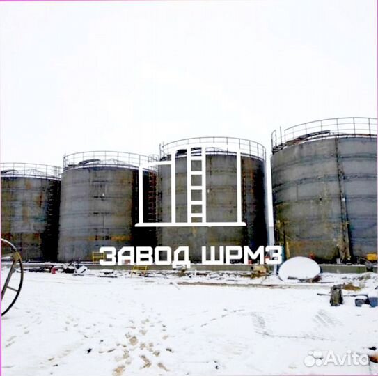 Резервуар вертикальный стальной объем 2000 кубов