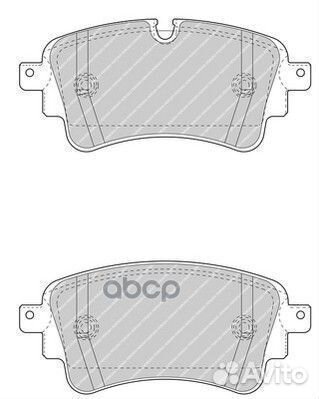 FDB4617 Колодки тормозные audi A4/A5/A6/Q5/Q7 1