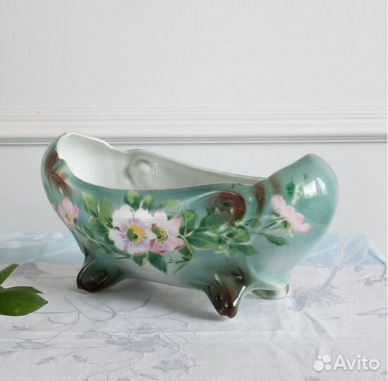 Кашпо Ар Нуво старинное. Франция