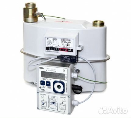 Счетчик газа. BK G16T Эльстер. 2023г