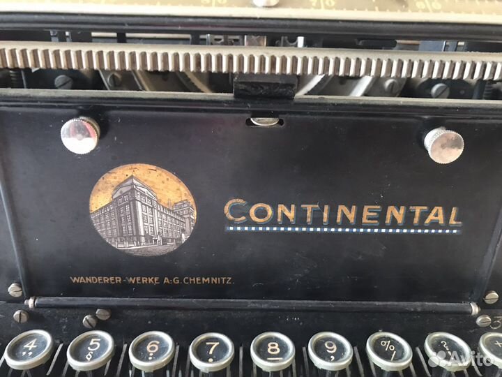Печатная машинка continental