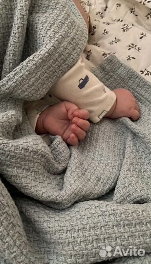 Плед детский вязаный (Новые)