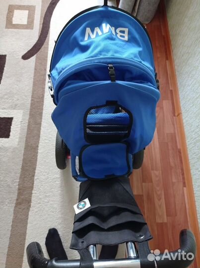 Детский велосипед с ручкой