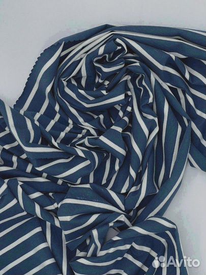 Ткань Кулирка полоска / опт