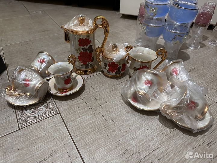 Кофейный сервиз новый