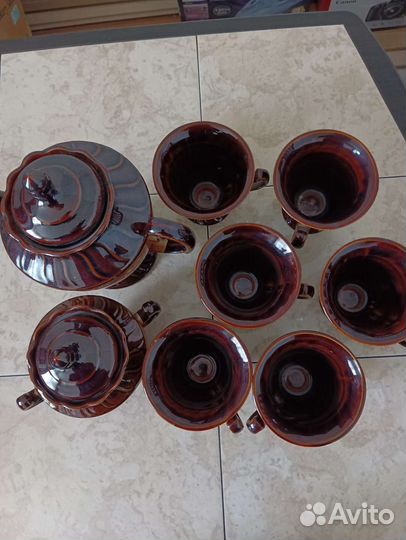 Чайный сервиз керамический