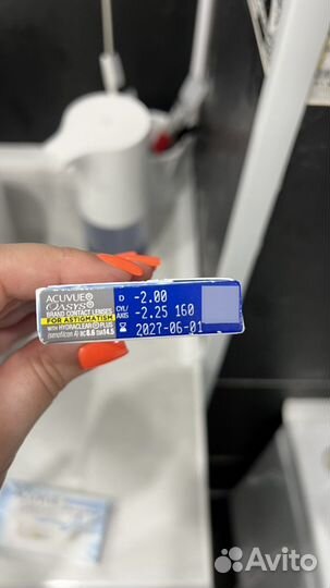Линзы acuvue oasys astigmatism
